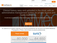 Tablet Screenshot of netmedik.com