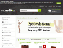 Tablet Screenshot of netmedik.cz